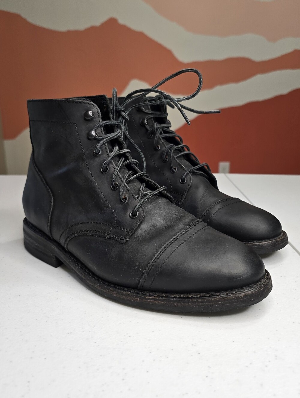 Thursday Boot Company Captain Boot Black Leather Men's 9